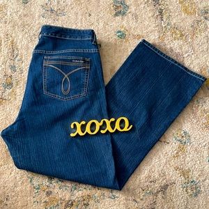 Calvin Klein Bell Bottom Jeans